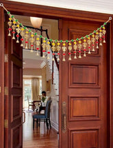 Pack Of 2 Pcs Handmade Door Bandarwal, Home Decor, Indian Toran, Indian Wedding favors, Tea Party Decor, Diwali Gift, Festive Decoration